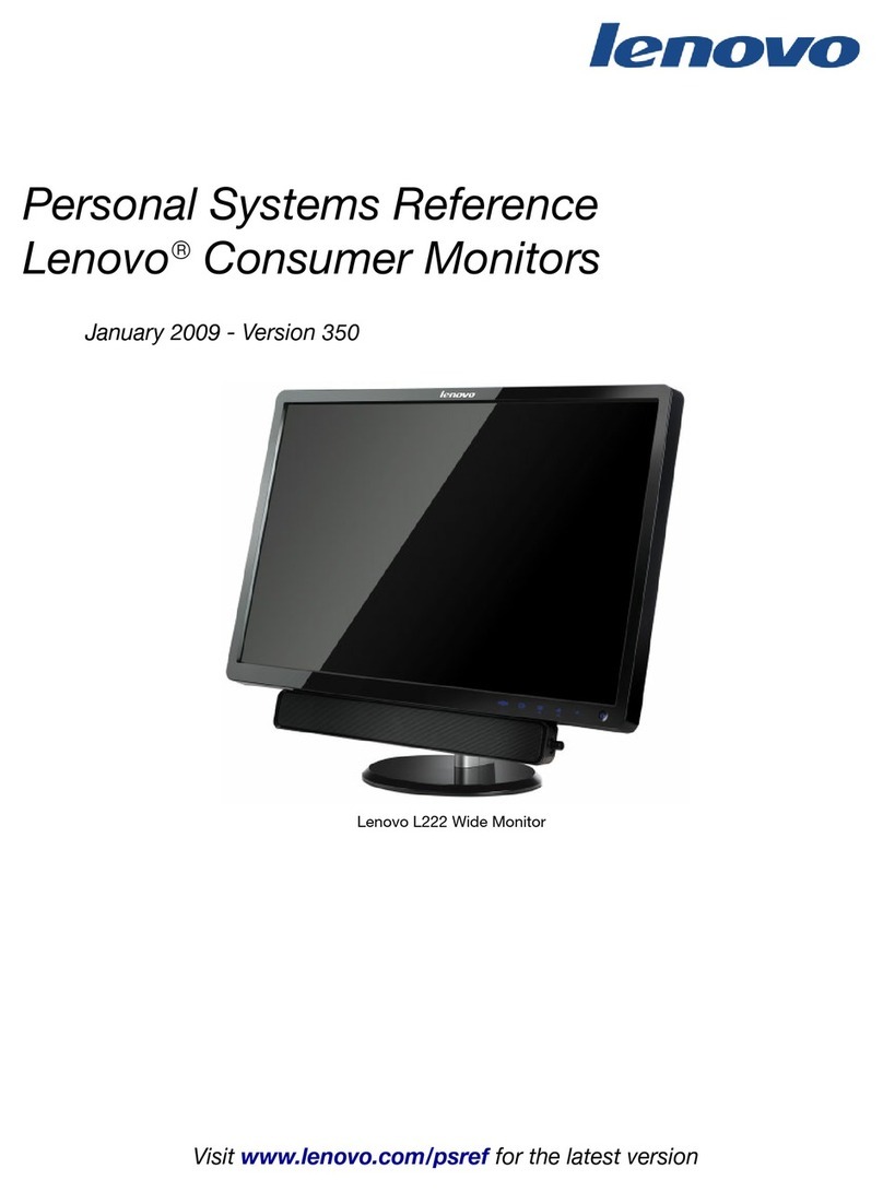 Lenovo ThinkVision L195 User manual
