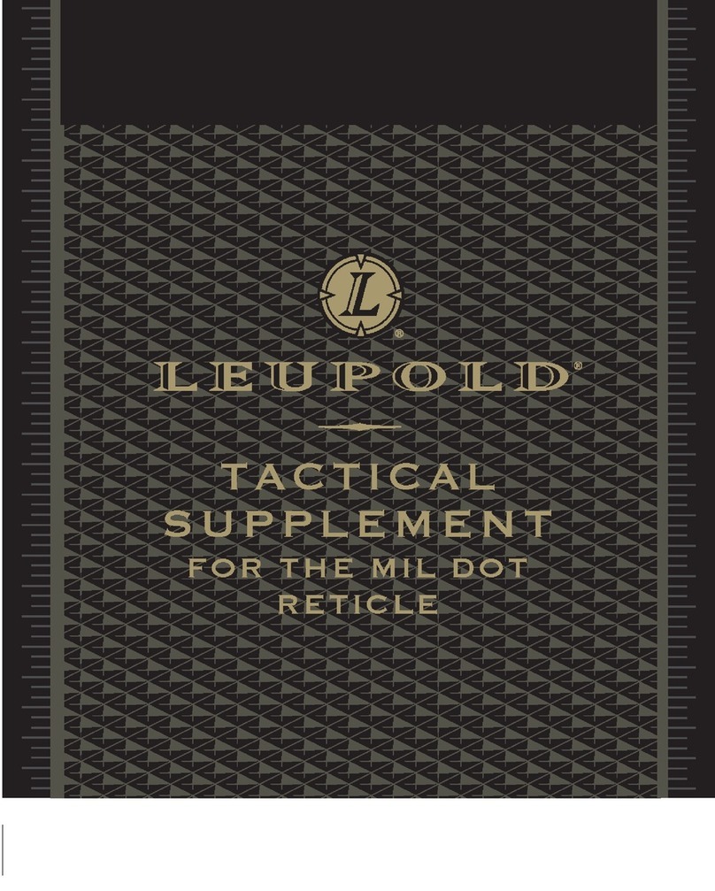 Leupold MIL DOT User manual