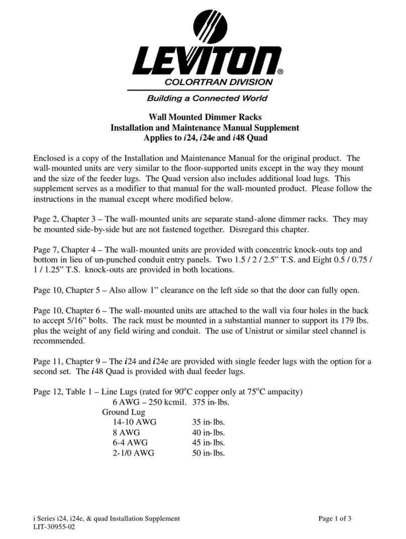 Leviton I 24 Manual