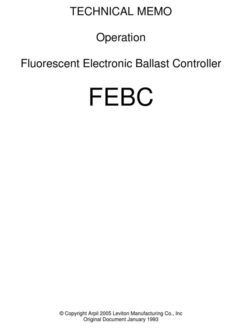 Leviton FEBC User manual