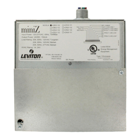 Leviton miniZ mZn20-102 user guide