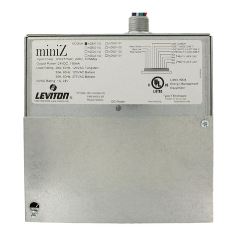 Leviton miniZ mZb00-102 User manual