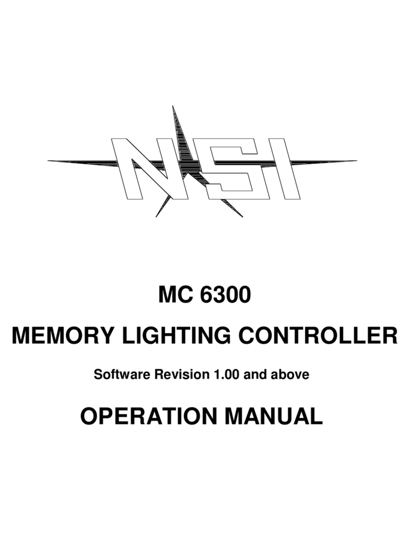 NSI MC 6300 User manual