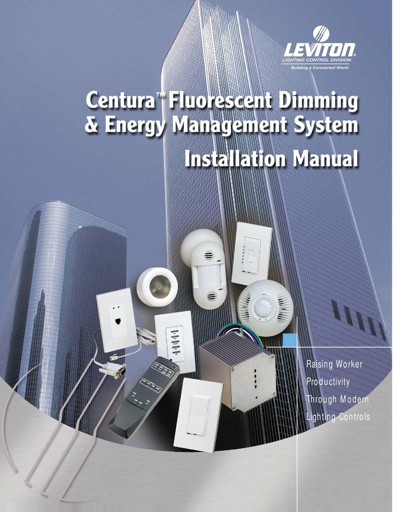 Leviton CN100 installation manual Leviton CN100 installation manual