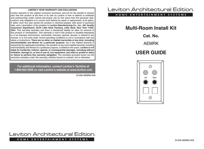 Leviton AEMRK user guide
