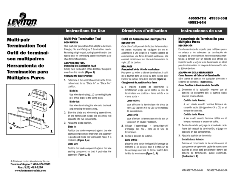 Leviton 49553-55H User manual