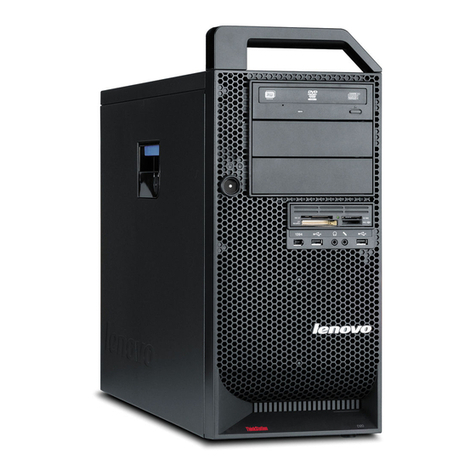 Lenovo ThinkStation D20 4158 User manual