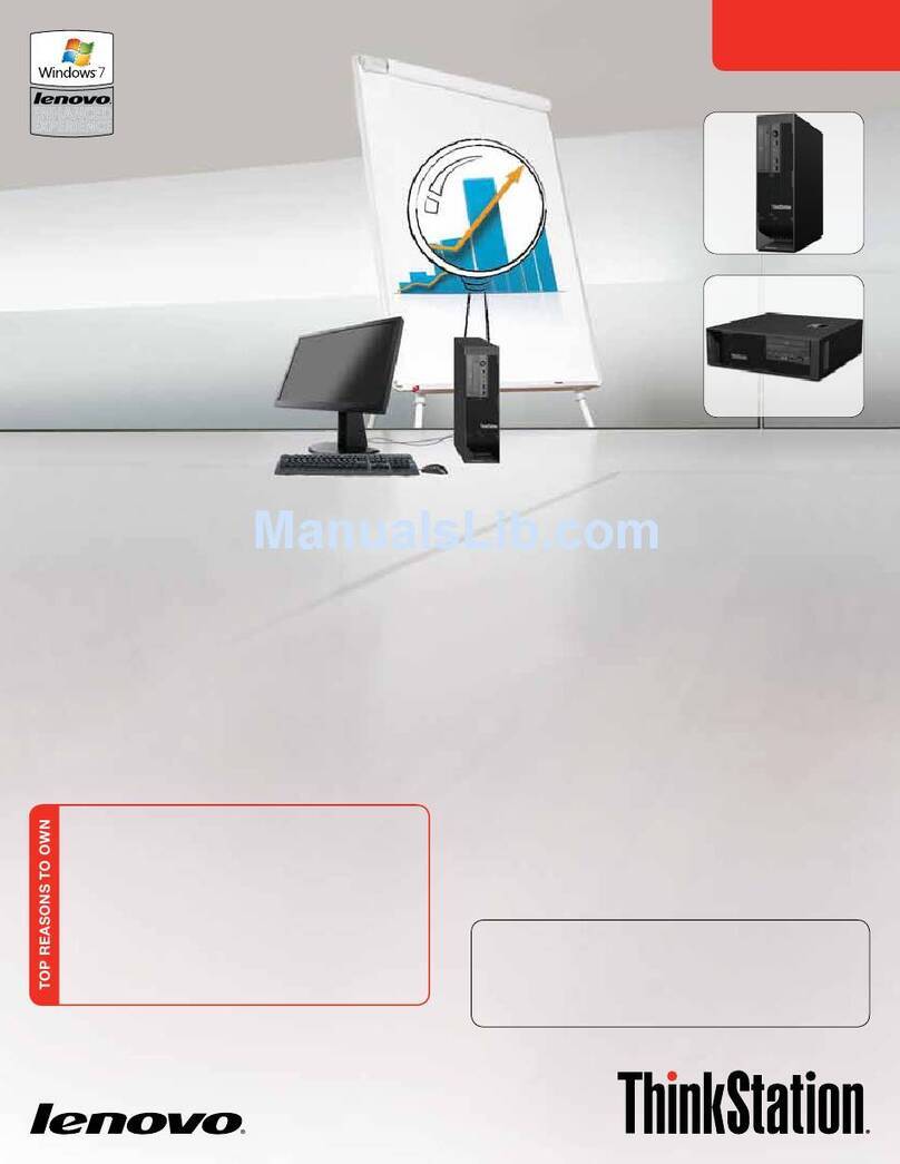 Lenovo ThinkStation C20 User manual