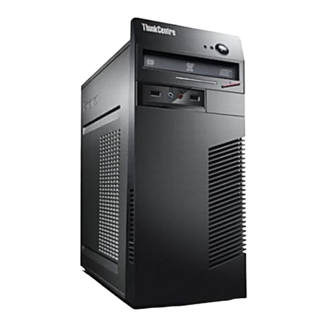 Lenovo ThinkCentre M70e 0821 User manual
