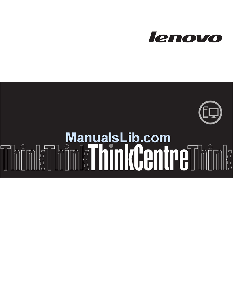 Lenovo ThinkCentre M58e 7268 Owner's manual