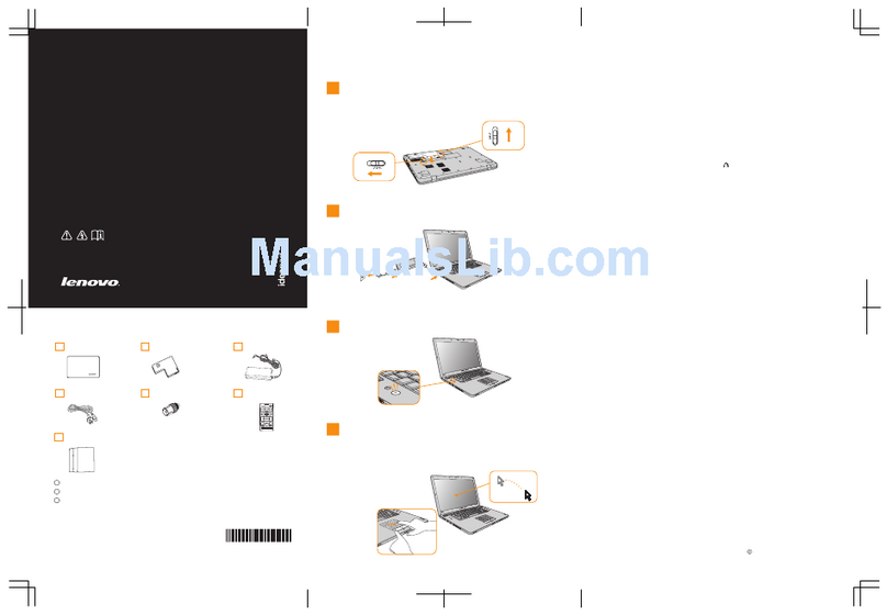 Lenovo IdeaPad Y650 4185 User manual