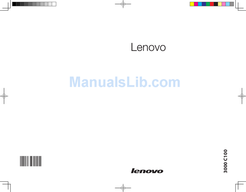 Lenovo IdeaCentre C100 7869 User manual