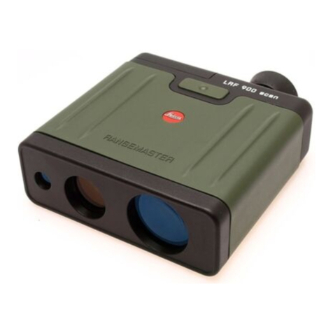 Leica RANGEMASTER 1200 scan User manual Leica RANGEMASTER 1200 scan User manual