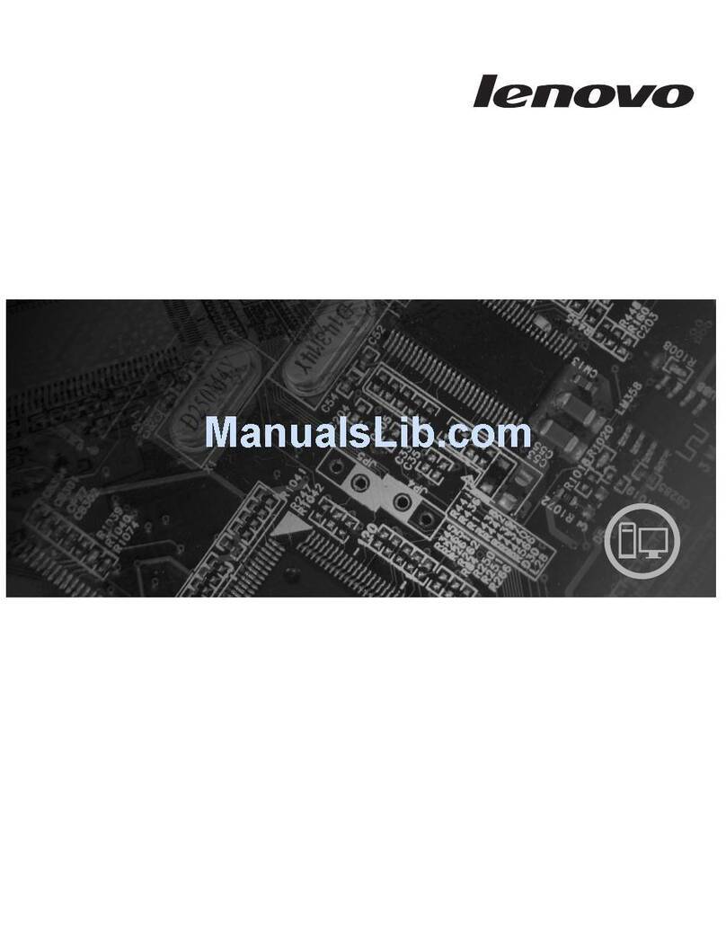 Lenovo ThinkCentre A61e 6418 Hardware installation and replacement guide
