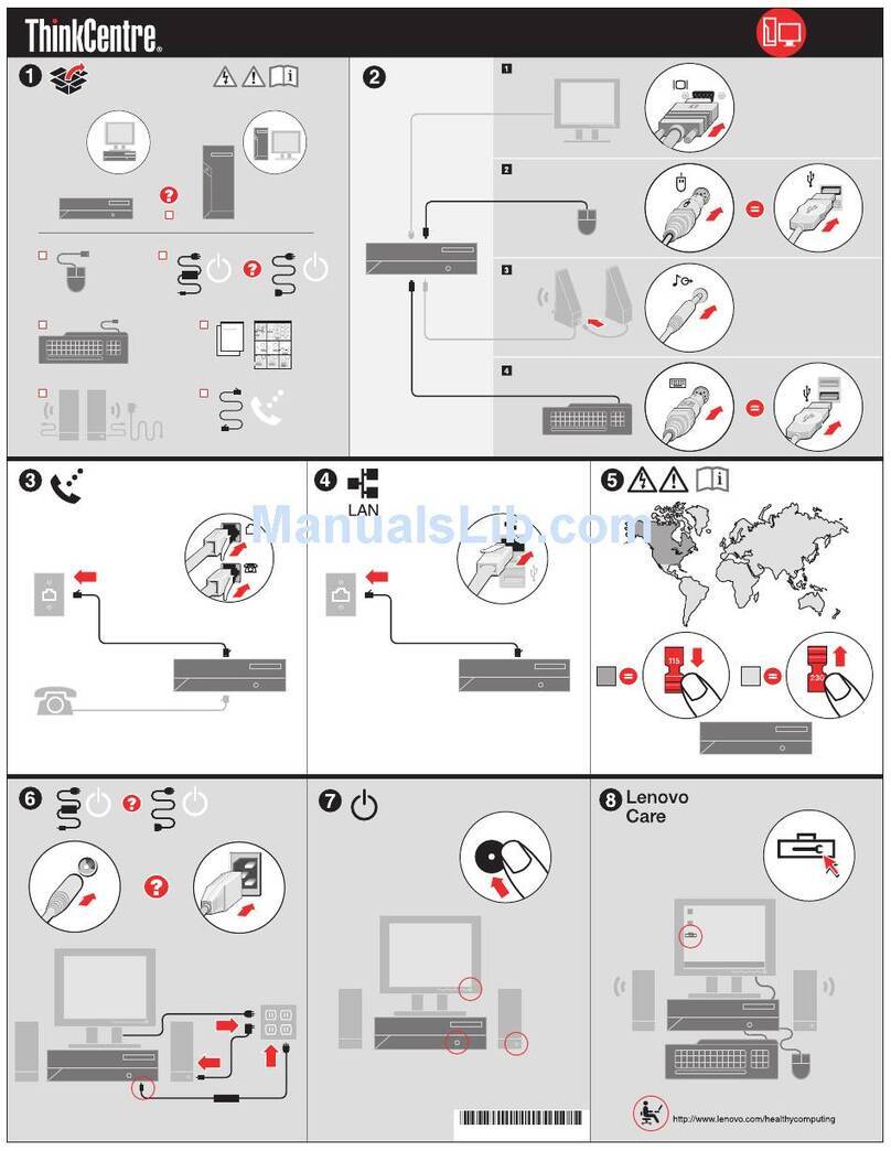 Lenovo ThinkCentre A55 8705 User manual