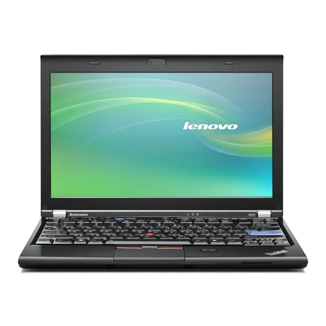 Lenovo ThinkPad X220 Tablet 4298 User manual