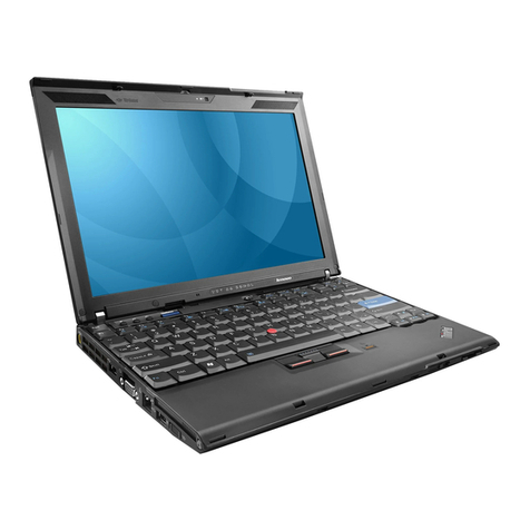 Lenovo ThinkPad X200 7458 User manual Lenovo ThinkPad X200 7458 User manual
