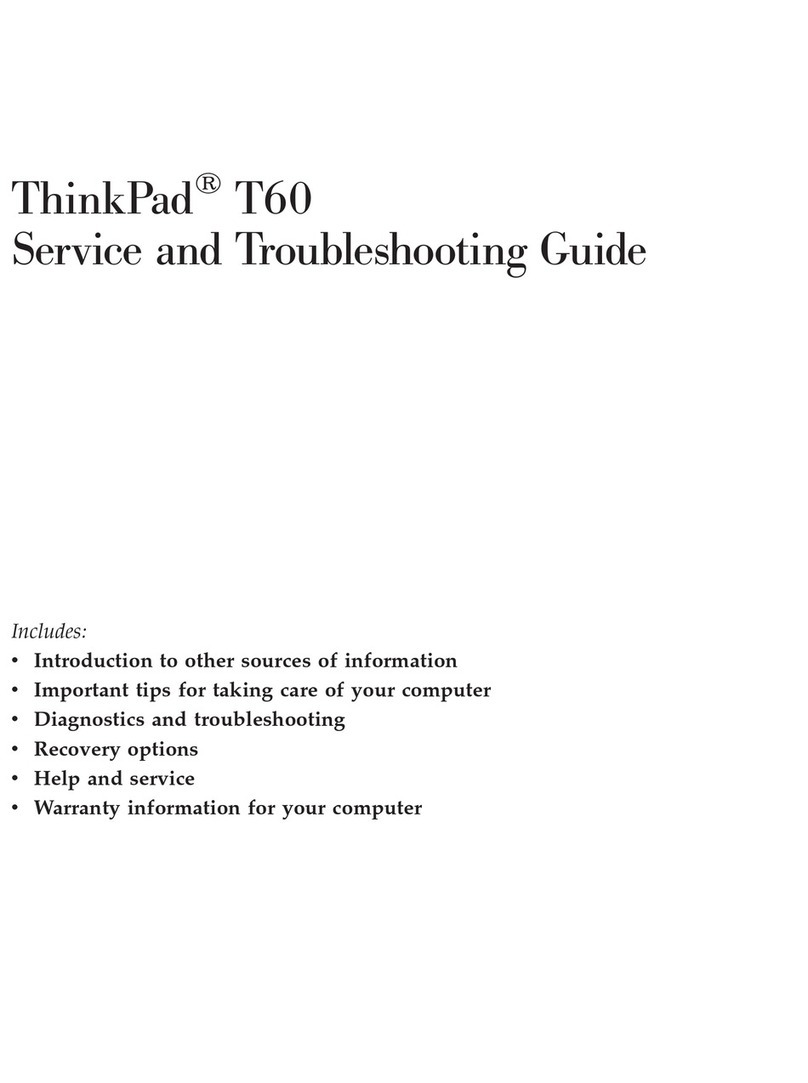 Lenovo ThinkPad T60 2007 supplementary guide