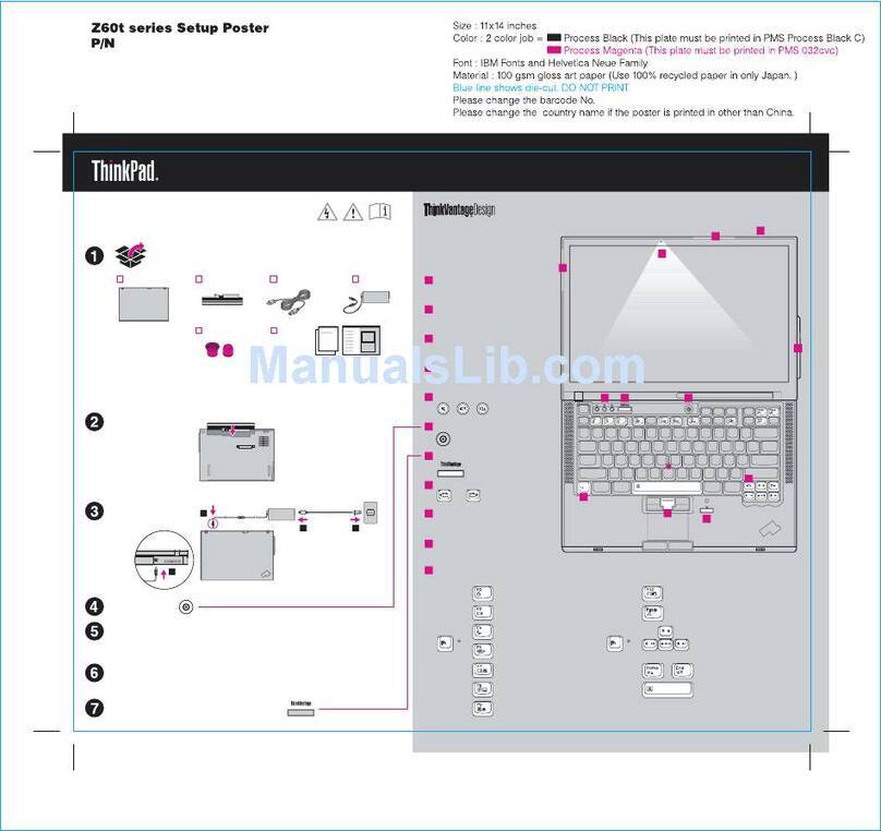 Lenovo ThinkPad Z60t 2513 install guide