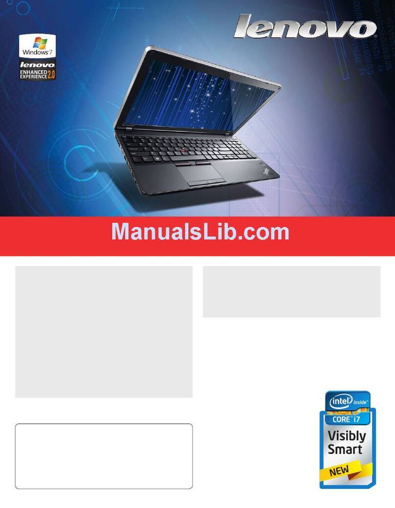Lenovo ThinkPad Edge E520 1143 Specifications