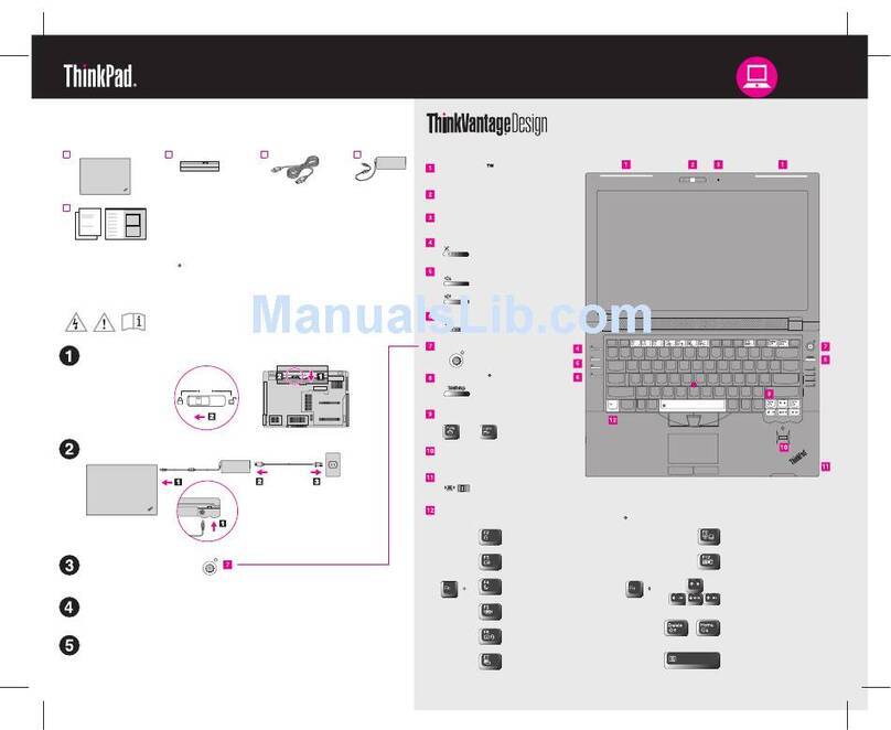 Lenovo ThinkPad L412 4403 User manual