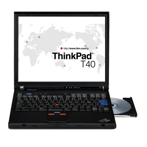 IBM THINKPAD T43P User manual