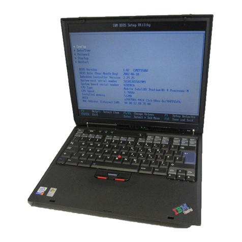 IBM ThinkPad R32 2658 User manual