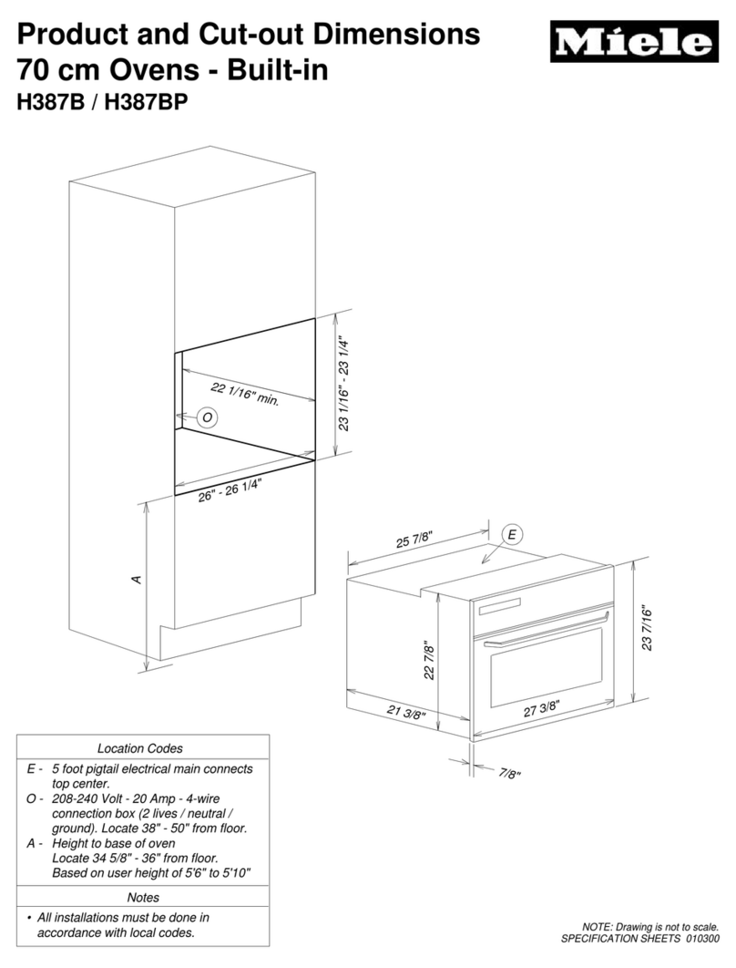 Miele H387-1B User guide