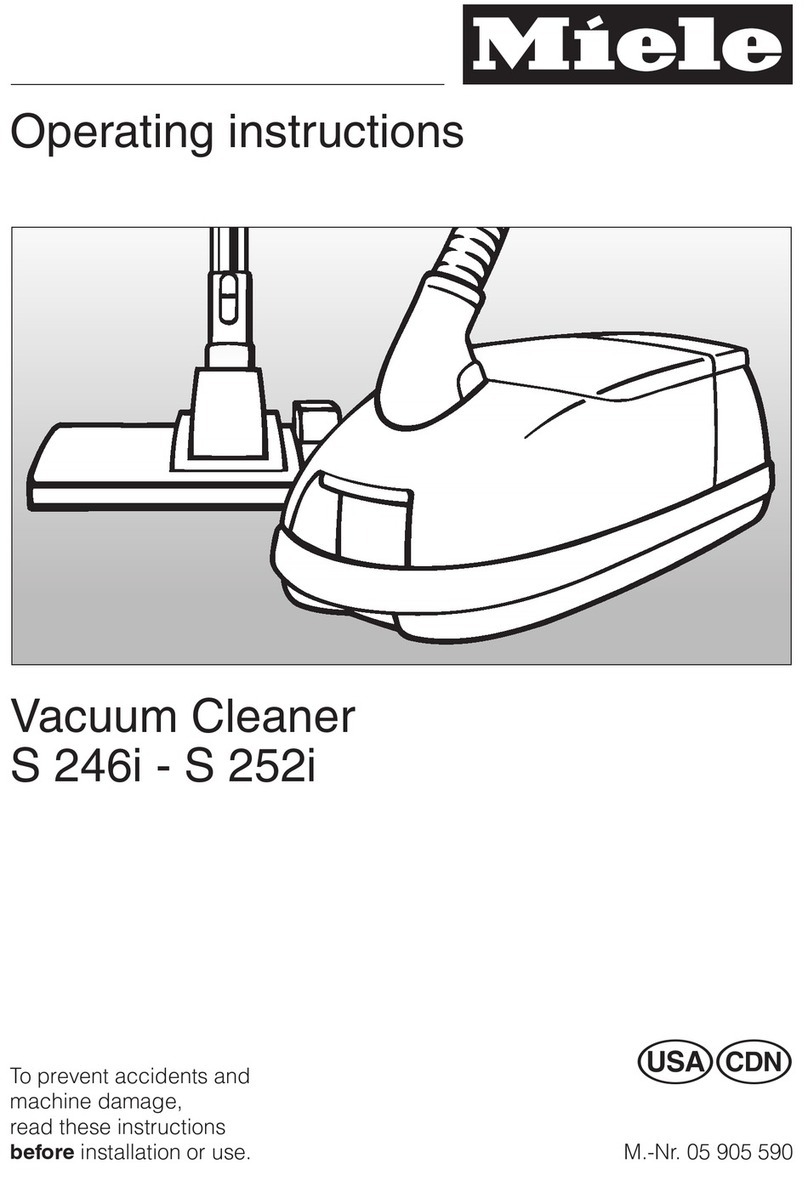 Miele S 246i User manual