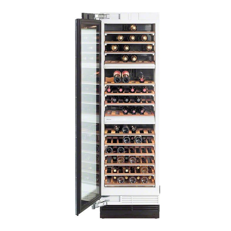 Miele KWT 1601 Vi Product dimensions