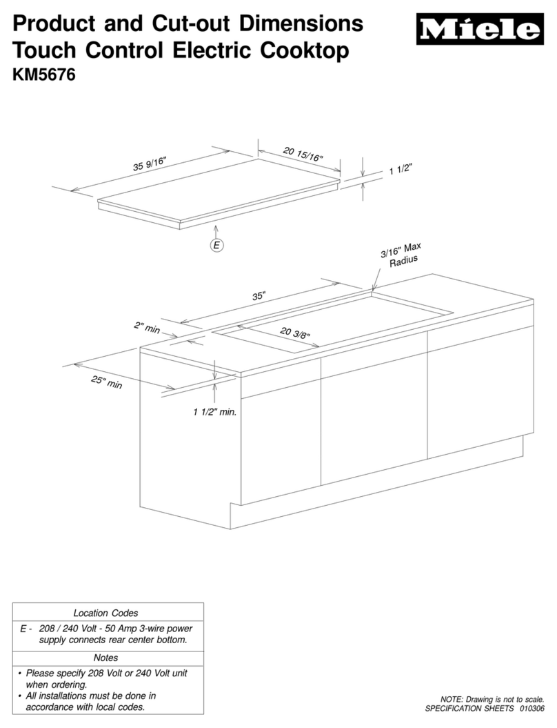 Miele KM 5676 User guide
