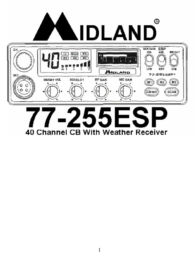 Midland 77-255 install guide