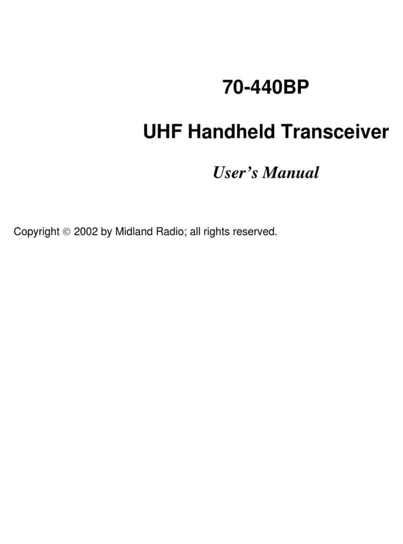 Midland 70-440BP User manual