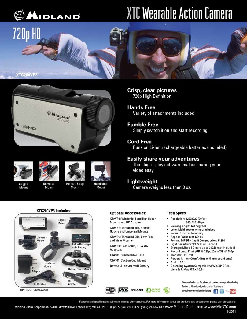 Midland XTC200VP3 User manual