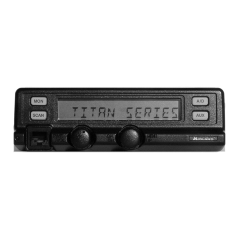 Midland 100-Watt UHF User manual