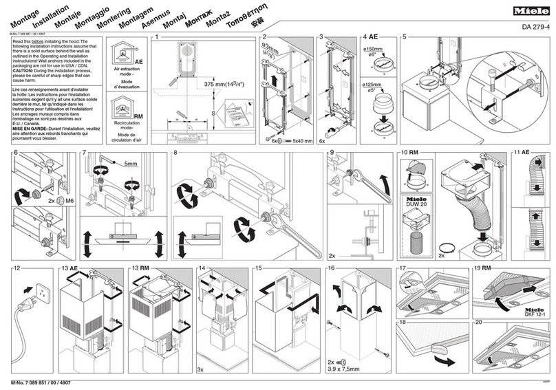 Miele DA279-4 install guide