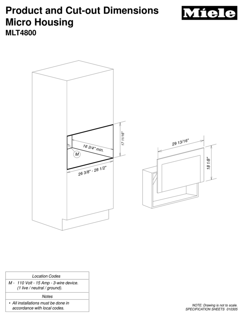 Miele MLT4800 User instructions