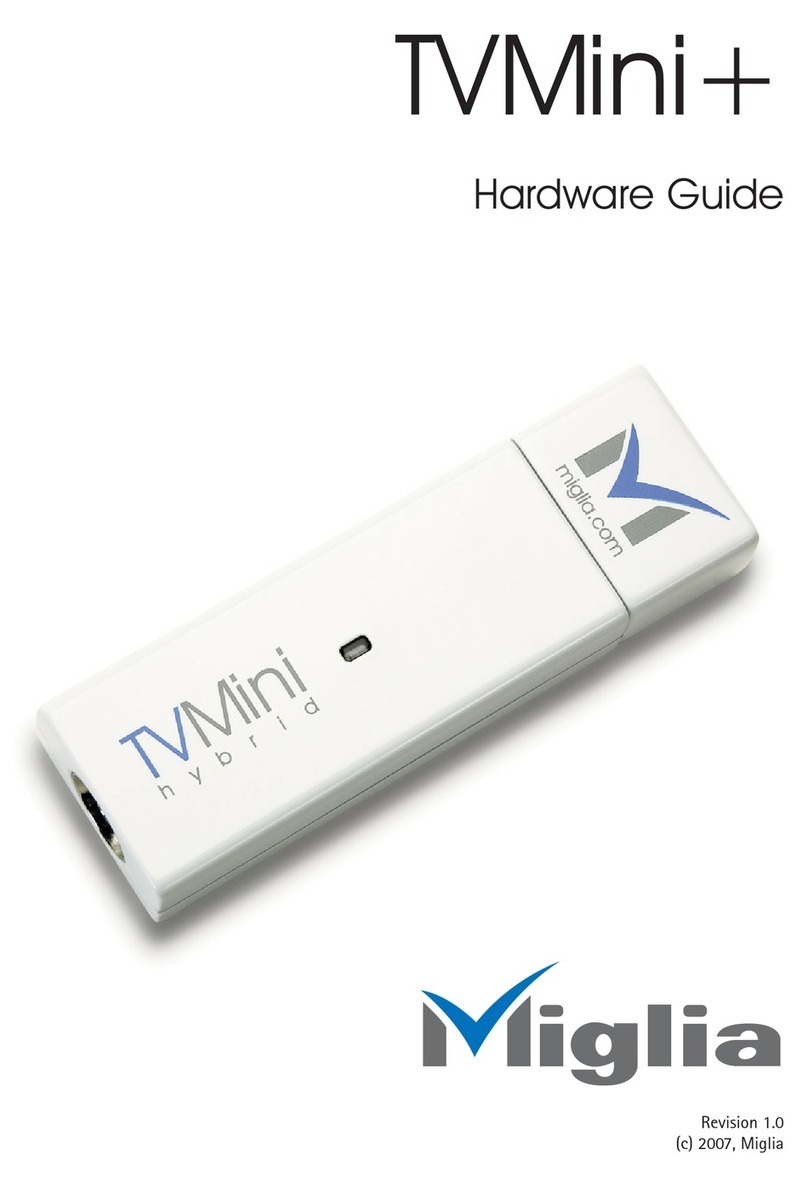 Miglia TVMini Plus Hardware guide