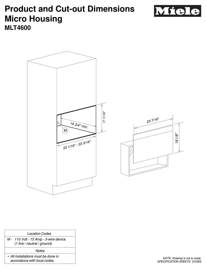 Miele MLT4600 User instructions