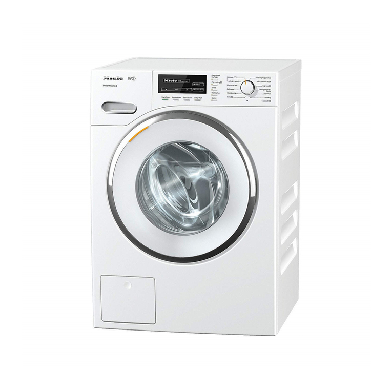Miele WTS430 User manual
