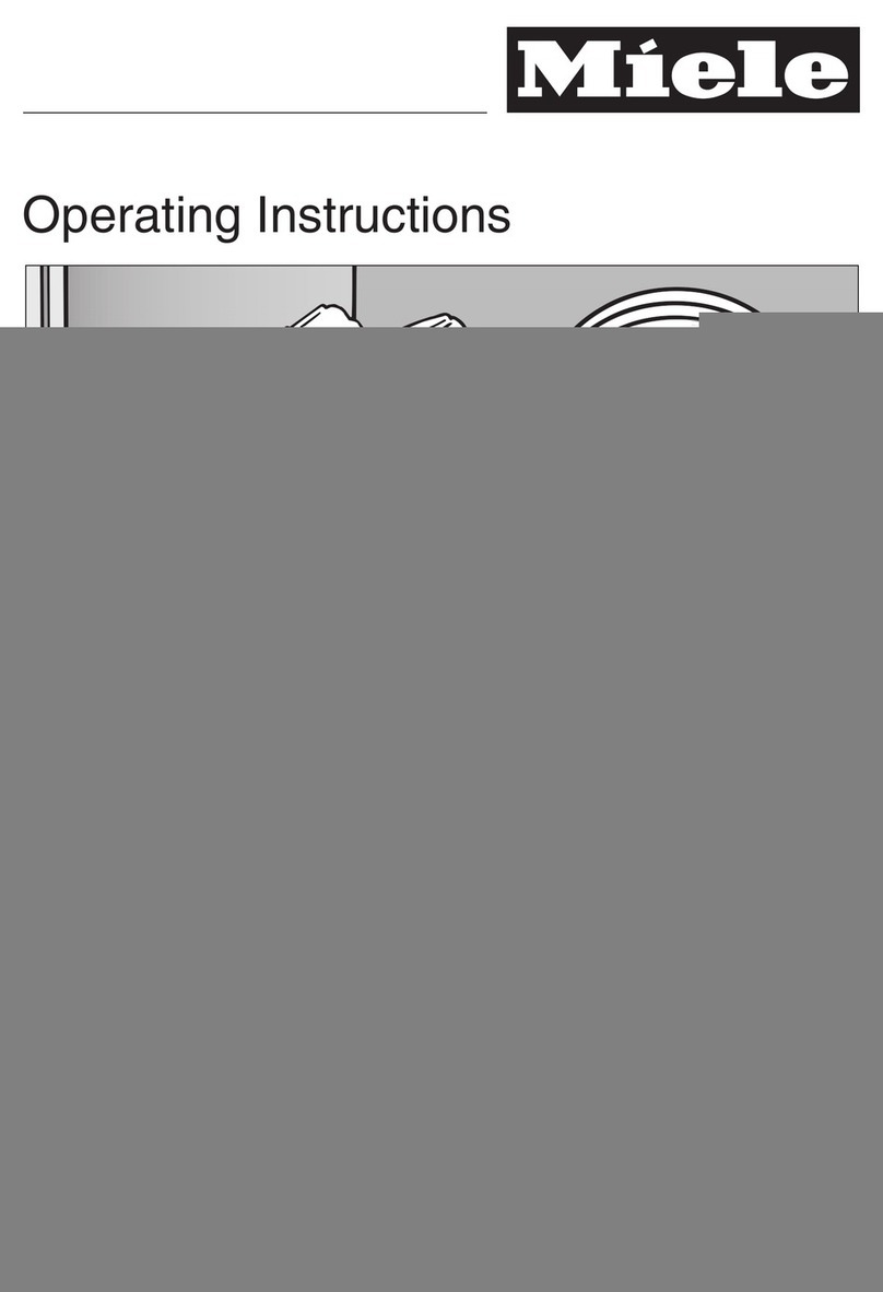 Miele Optima II G1202SCi User manual Miele Optima II G1202SCi User manual