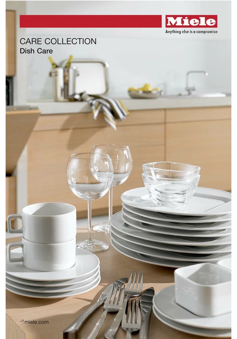 Miele Diamante II G2183SCSF Manual Miele Diamante II G2183SCSF Manual