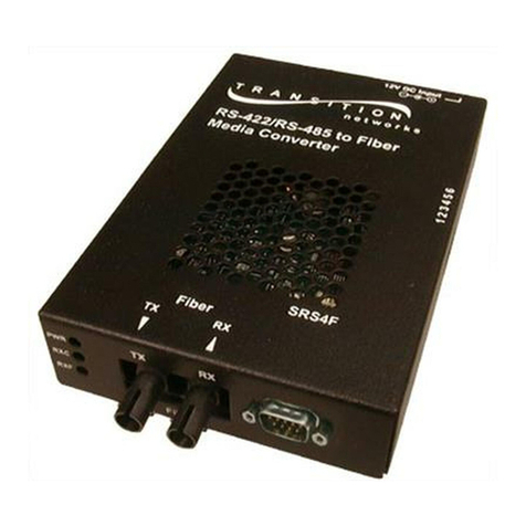 Transition Networks SRS4F3111-100 User manual
