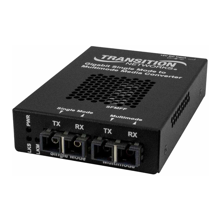 Transition Networks SFMFF1313-220 User manual