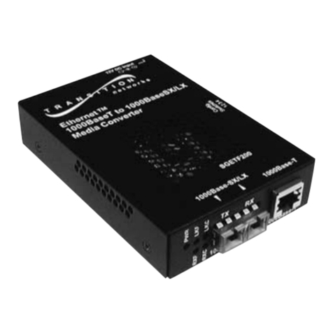 Transition Networks SGETF1024-105 User manual