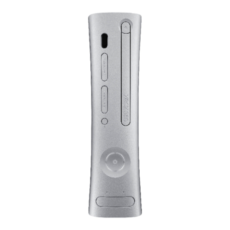 Microsoft Xbox 360 User manual