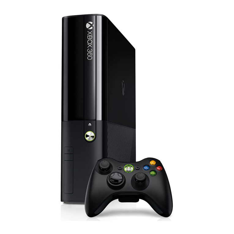 Microsoft Xbox 360 User manual