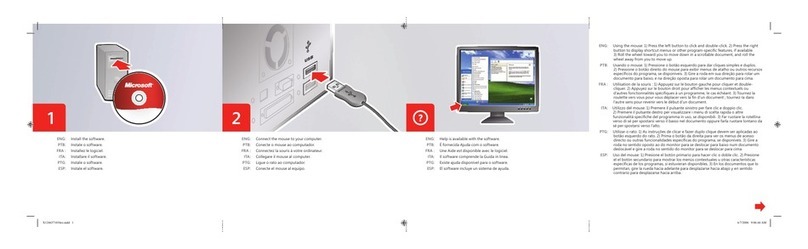 Microsoft Remote Control and Receiver User manual Microsoft Remote Control and Receiver User manual