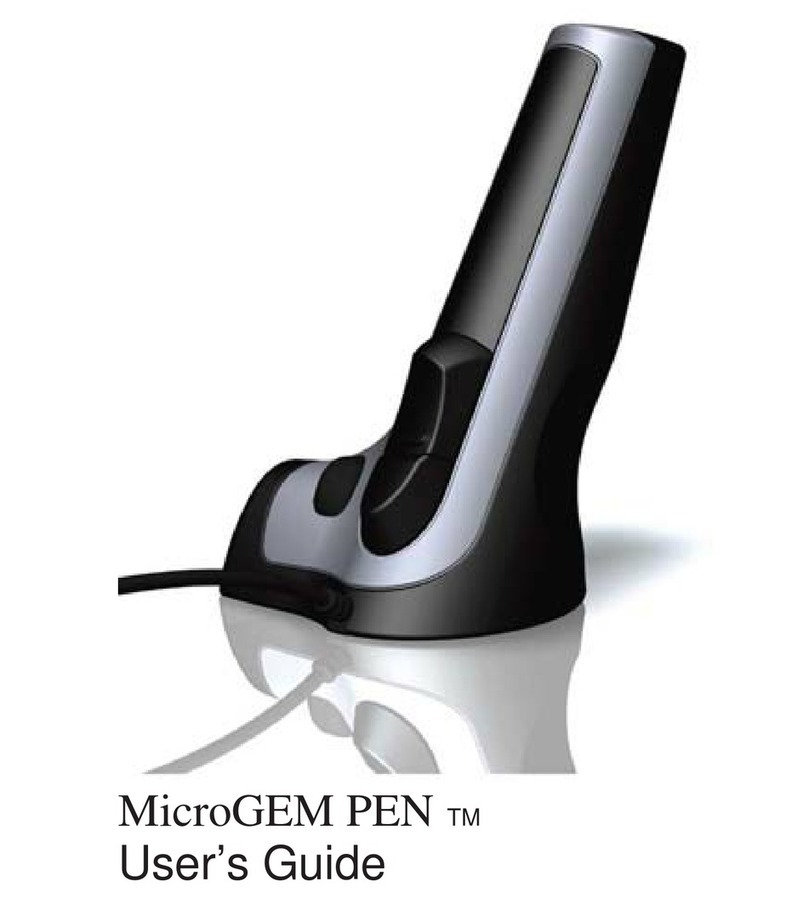 Microgem MG01X User manual