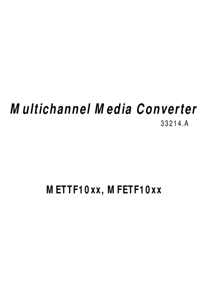 Transition Networks METTF1011-120 User manual